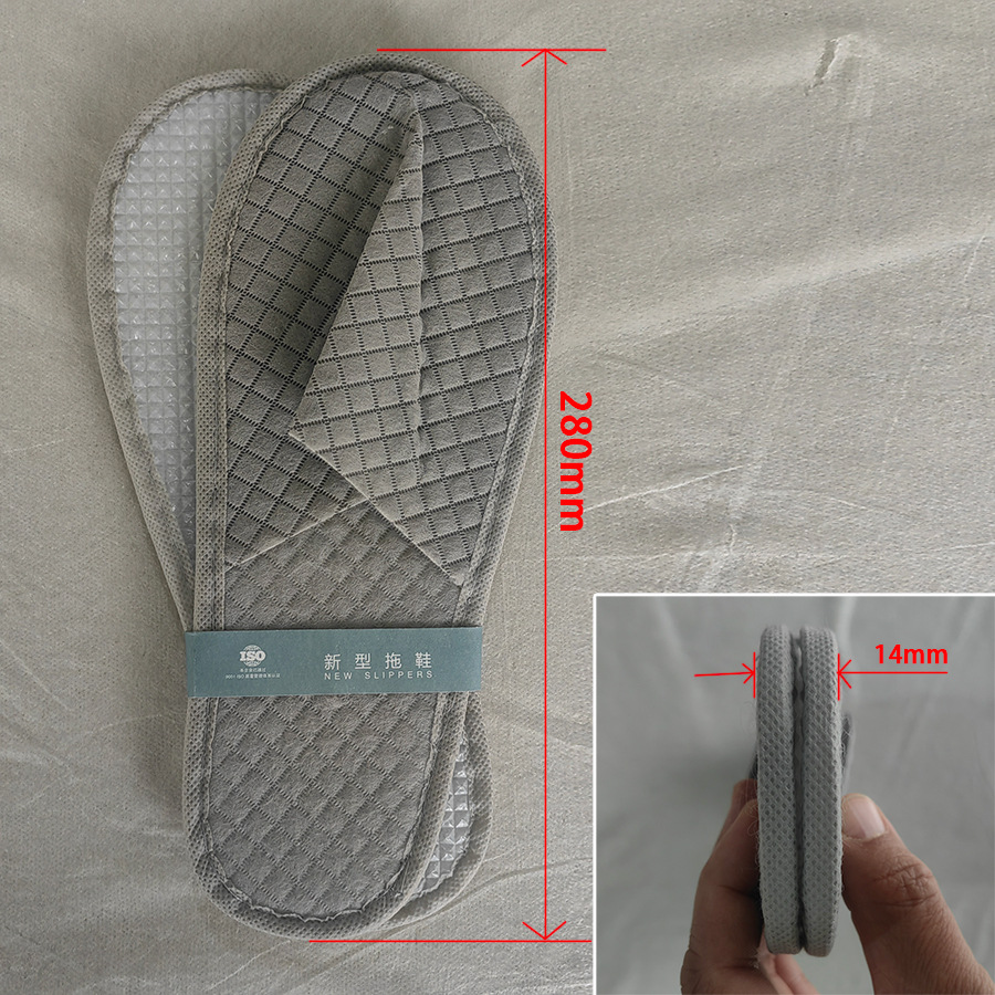酒店一次性拖鞋专用宾馆民宿特厚旅行防滑耐磨待客室内便携式厚底