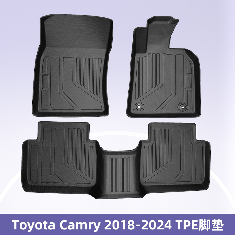 Para Toyota Camry EV 18 - 25 3D todo el tiempo material TPE cojín de pie cojín de colateral