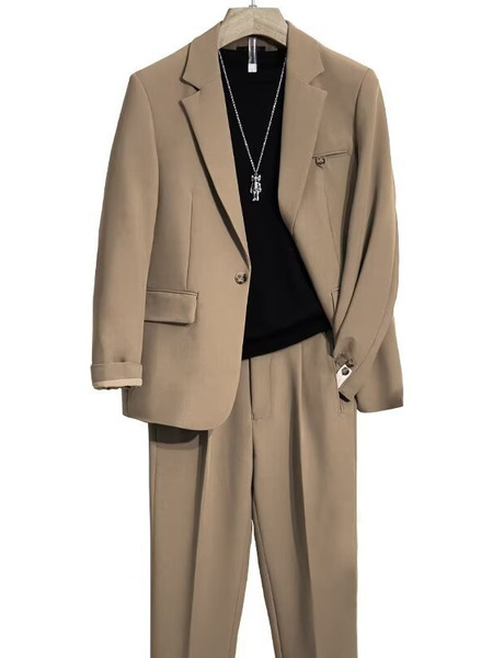 Men's casual autumn demi-season classic suit