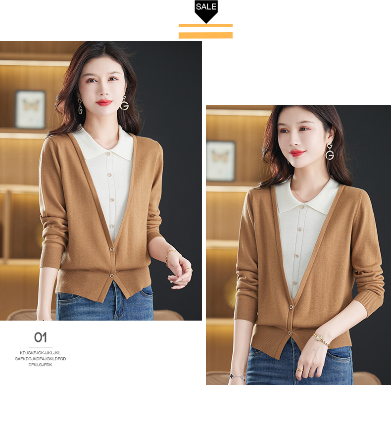 E6093 970K ÁO LEN NỮ TAIRYA ÁO LEN CẢ BỘ 2 MÓN MÙA XUÂN THU ĐÔNG KÍN CỔ THỜI TRANG NỮ G03 SẢN PHẨM MỚI