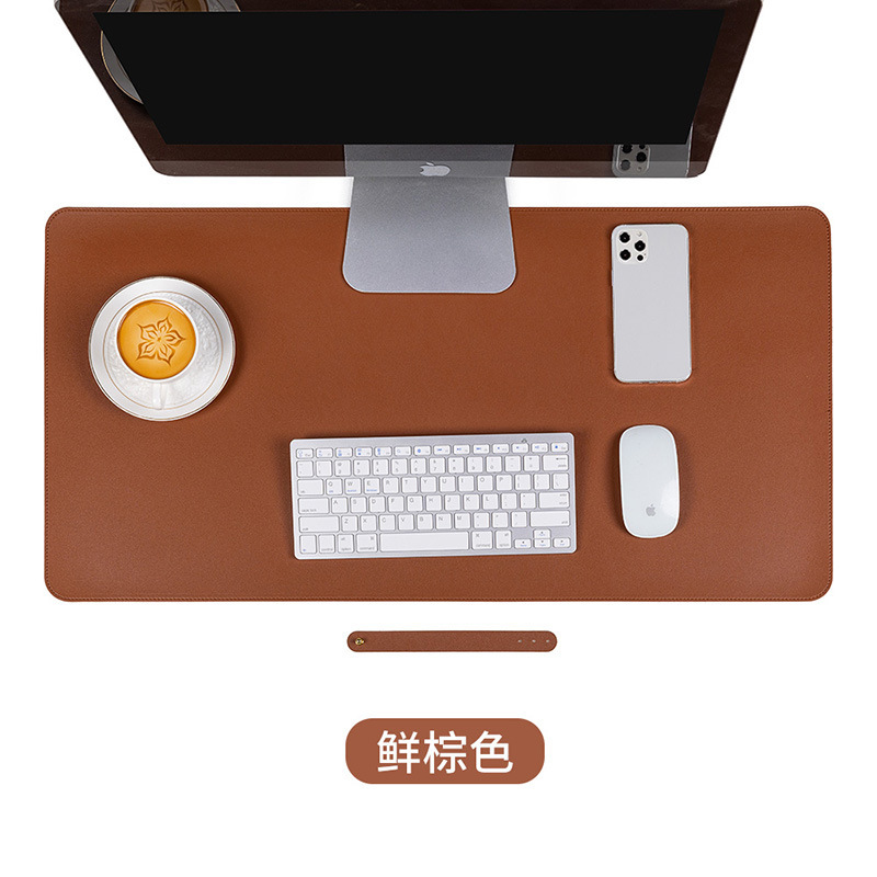 現品コンピュータマウスマット超大型オフィステーブルパッド大防水皮革パッド|undefined