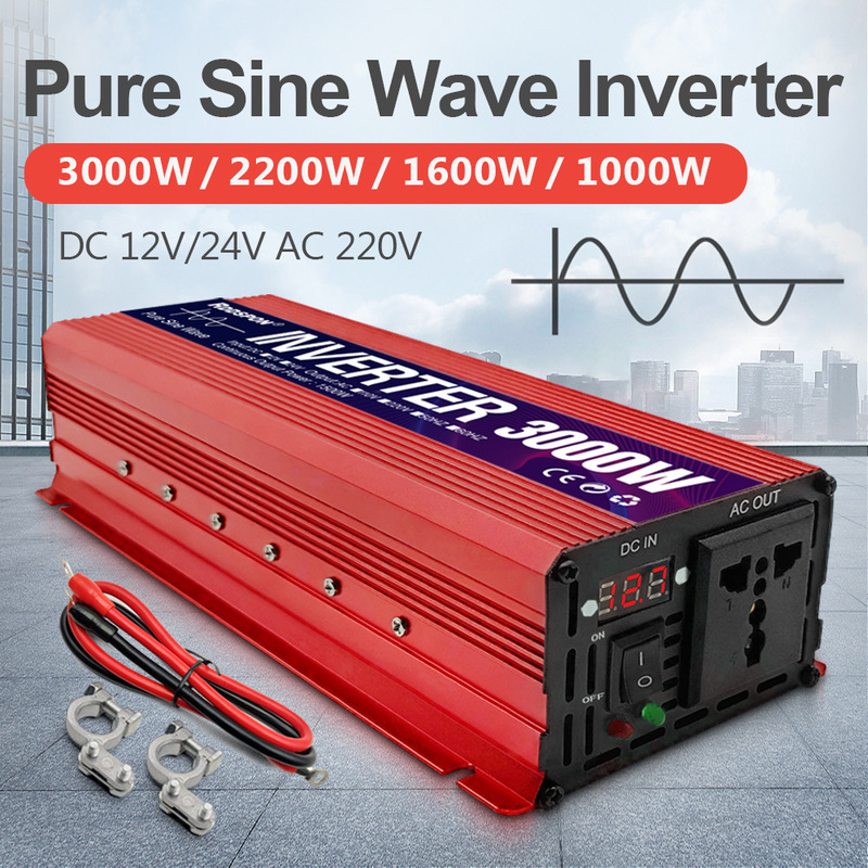 Pure sine wave inverter 1000W 1600W 2200W 3000W cross-border e-commerce explosions direct wholesale Pure sine wave inverter 1000W 1600W 2200W 3000W cross-border e-commerce explosions direct wholesale