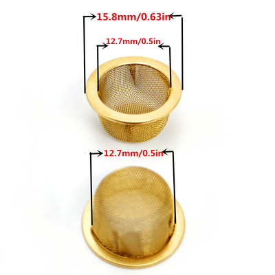 烟斗过滤网帽 助燃不锈钢网帽 帽形过滤网 包边碗型烟斗过滤网