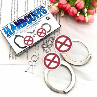 The Whole Hand~Cuffs Kidsren's Performance Magic Props Kidsren's Toys Handcuffs Halloween Handcuffs