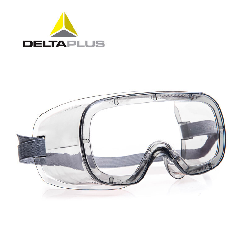 代尔塔101125 防护眼镜 安全眼镜 PC护目镜 透明防化眼镜 防飞溅