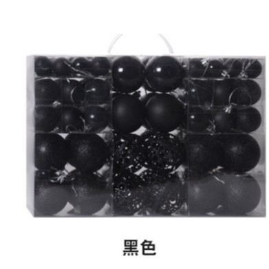 Amazon popular BOLA DE Navidad decoraciones de Navidad 100PCS traje colgante de Navidad