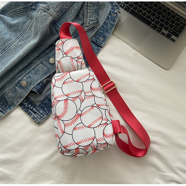 Women's Medium Nylon Ball Streetwear Square Zipper Fanny Pack display picture 33