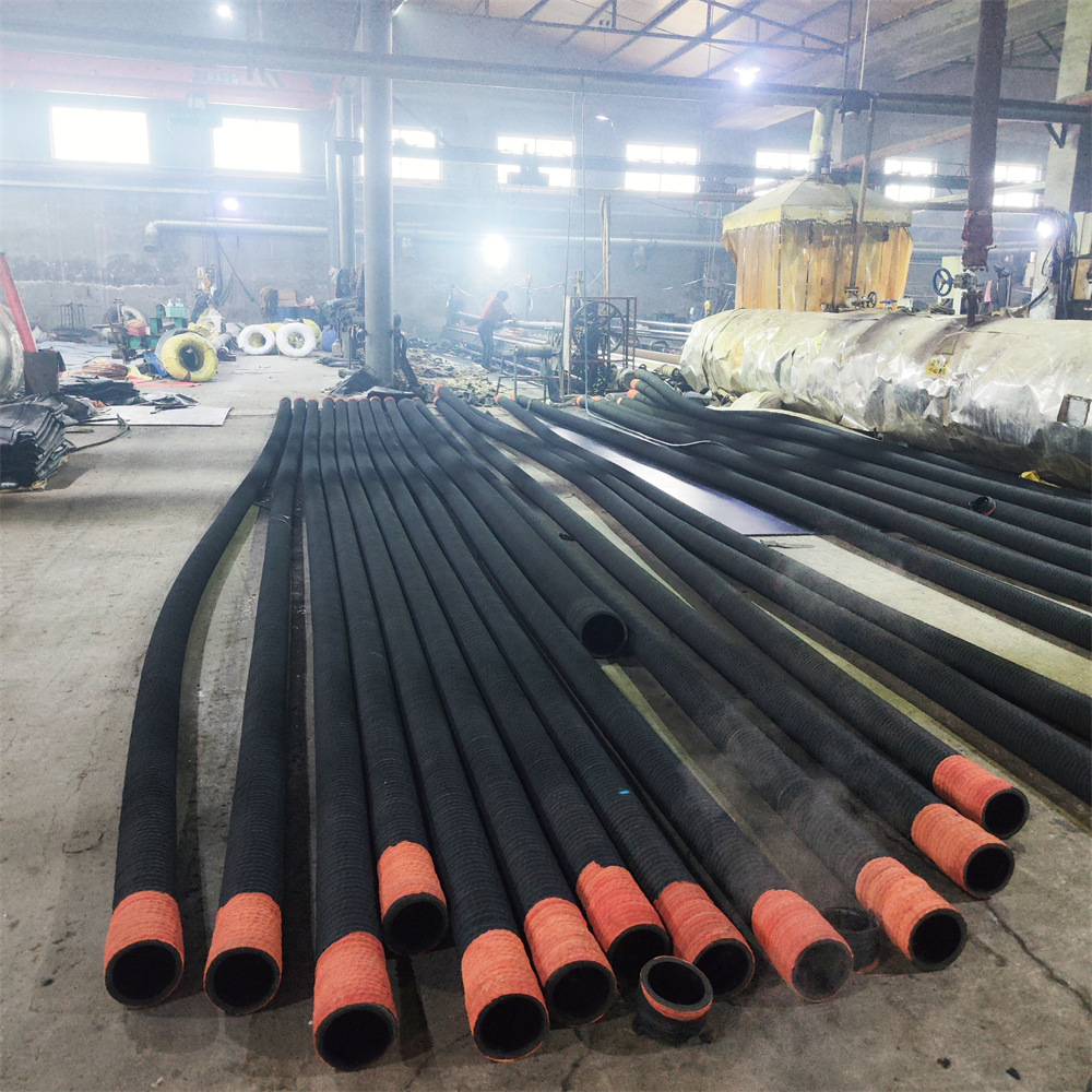 钢丝骨架吸排橡胶管 引水灌溉排涝专用大口径橡胶钢丝管耐老化