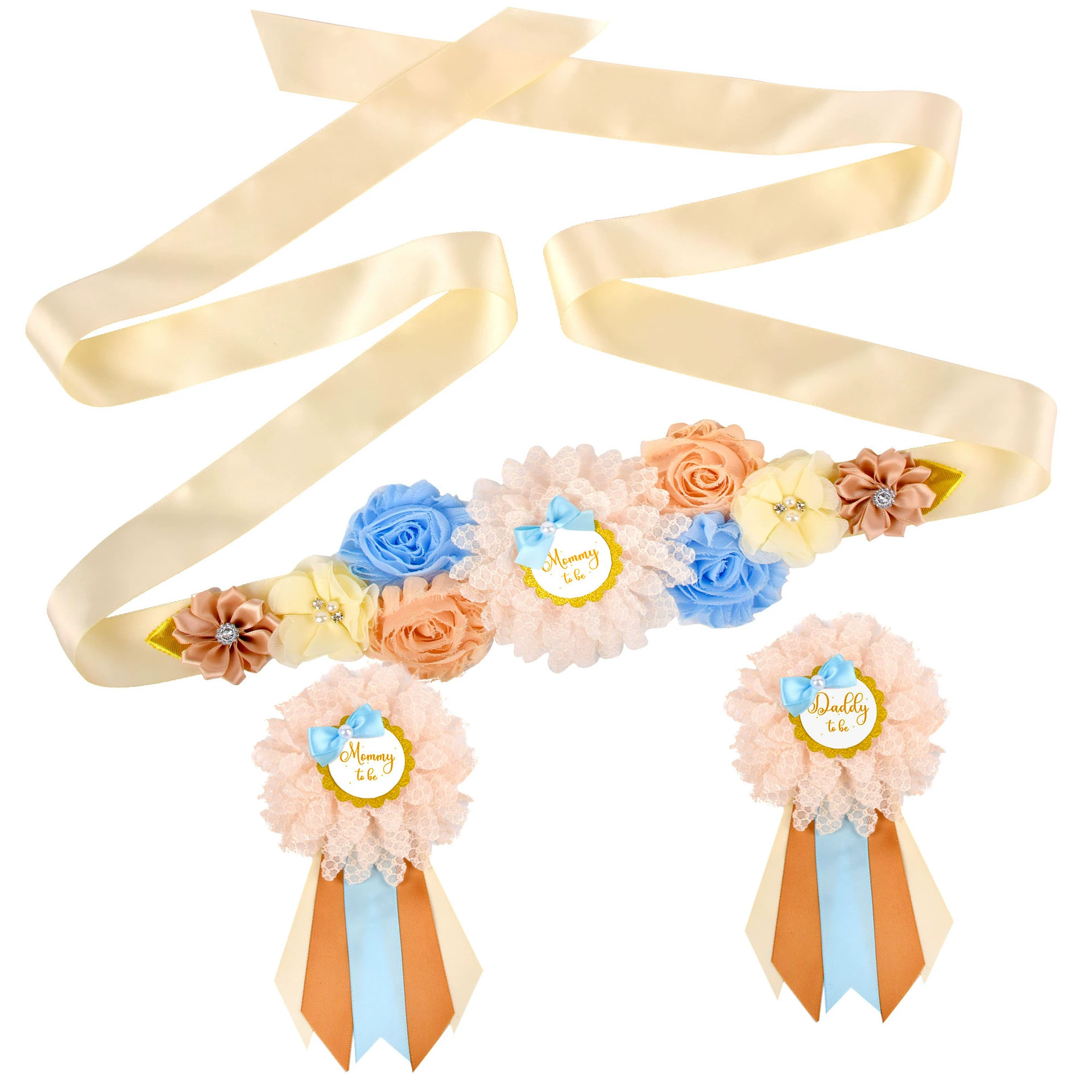 Трансграничный амазонка цветочный ремень для беременных