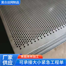 不锈钢冲孔网 镀锌冲孔板金属冲孔网过滤网通风圆孔装饰 金属网板