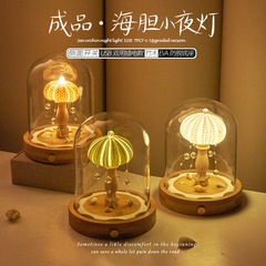 貝海胆ナイトライトガラスカバー完成品 DIY 材料パッケージチームビルディング活動のお供誕生日ギフト装飾品
