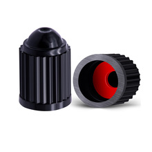 汽车轮胎气门嘴帽带密封圈气门帽橡胶气嘴帽气门芯汽车气嘴塑料帽