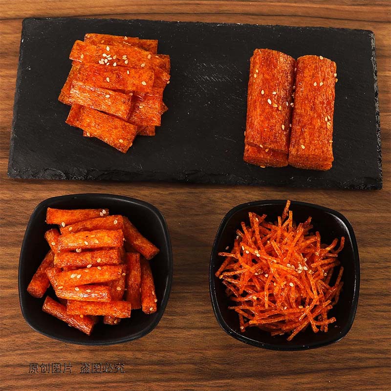 Handmade Spicy Latiao Famous Hot Snack Gift Box Small Packaging Childhood Nostalgic Snack Food Combo Spicy Strips