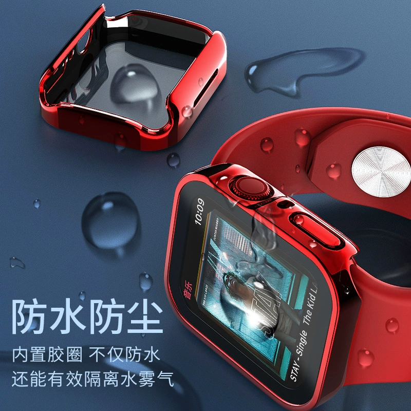 Suitable for Apple iWatch10 Holder IWATCH9/8 Case Shell Case S7 protective shell waterproof shell