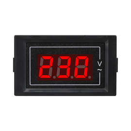 D85-5035V小型面板表单相交流数显电压表头监测仪表 AC60-500V