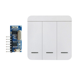 Controller and Decoding Module of Type 86 Switch Panel Wiring-Free Scheme Remote Controller 433m Learning Code Remote Control