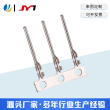 聚盈厂价直供黄铜镀锡1.0公端13~16长防水连接器电源1.0插针端子