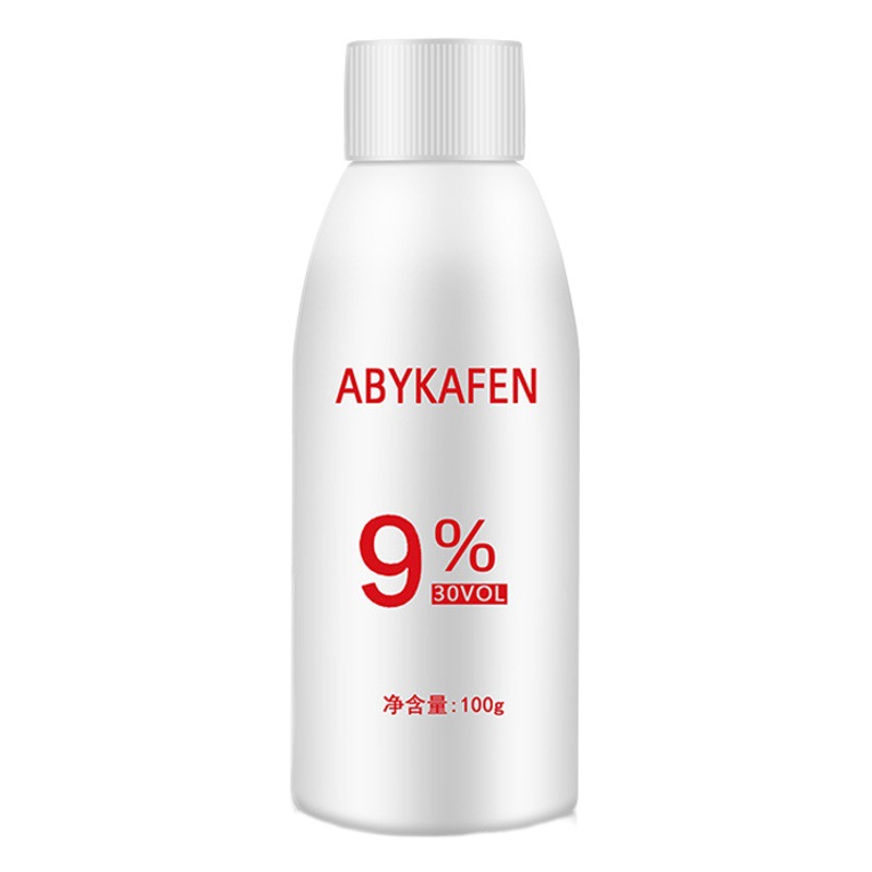 Hair Salon Uses Hair Dyeing and Fading Small Hydrogen Peroxide Milk Fragrance Low Irritation Small Bottle Hydrogen Peroxide Milk Small Hydrogen Peroxide 100ml