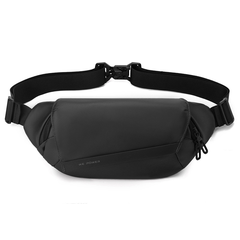 WEPOEWR nuevo estilo de ciclismo de viento bolso de cintura deportivo de viaje de negocios para hombres bolso de pecho de hebilla magnética