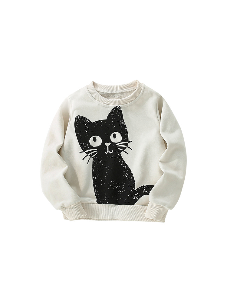 Cross-border malwee chaqueta de niñas primavera y otoño nuevo estilo europeo y americano para niños de cuello redondo jersey casual de manga larga vestido de otoño