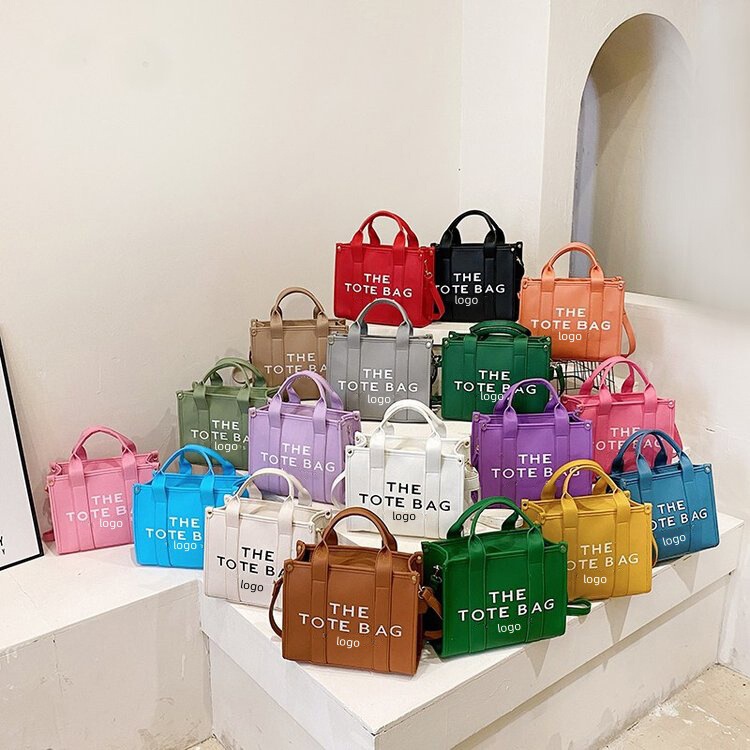 Foreign Trade Portable Tote Bag Women's 2025 New European and American Fashion Trend Letter Shoulder Bag Popular All-match Crossbody Bag