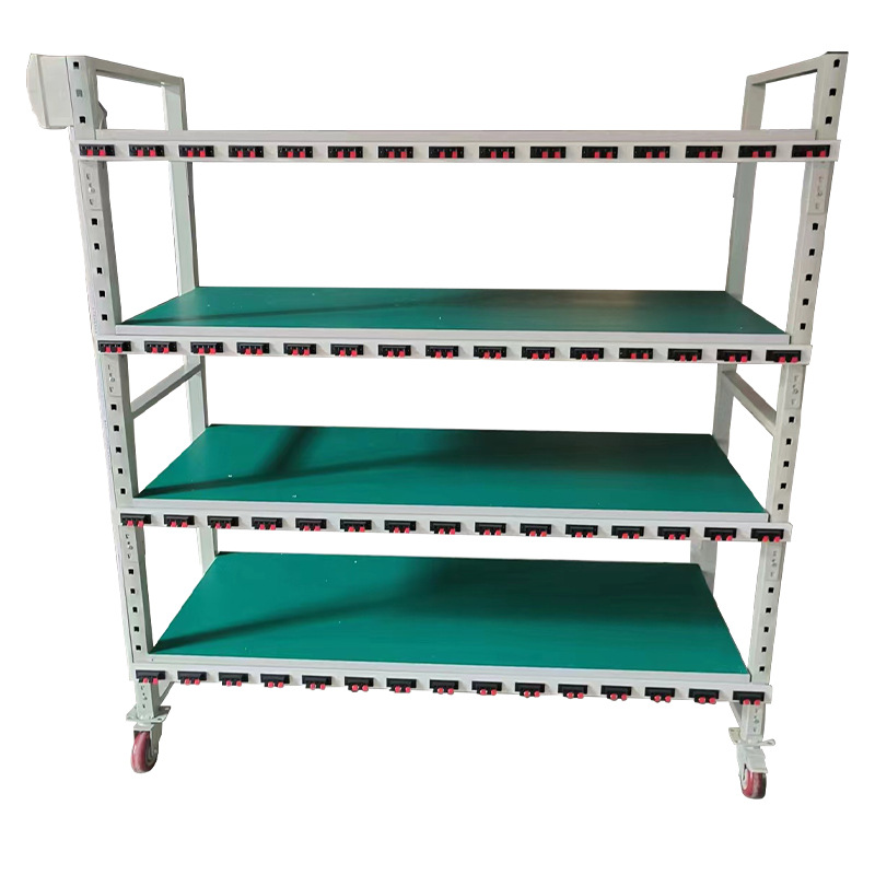老化架移动电源测试架防静电周转车工厂车间多功能充电货架流水线 5