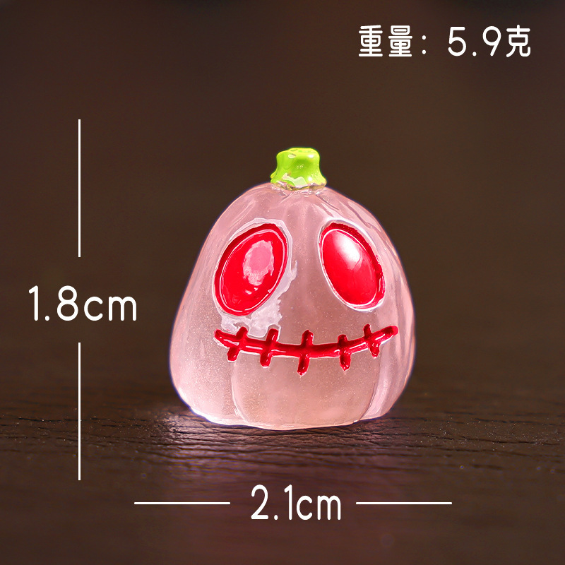 クロスボーダーハロウィン発光カボチャの装飾品マイクロ風景ガーデニング造園クリエイティブ樹脂 diy 小さな装飾品工芸品|undefined