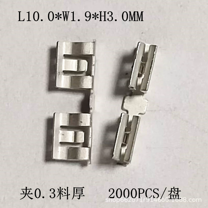 Большой зажим для щита, фиксированный зажим для мобильного телефона, планшета, автомобильный кронштейн для печатной платы, защелкивающийся 10,0*1,9*3,0 мм