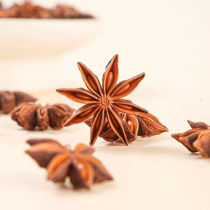 Dried Star Anise Ba Jiao Hui Xiang 500g Whole Chinese Spice for Braising Stews and Culinary Cooking quality and texture