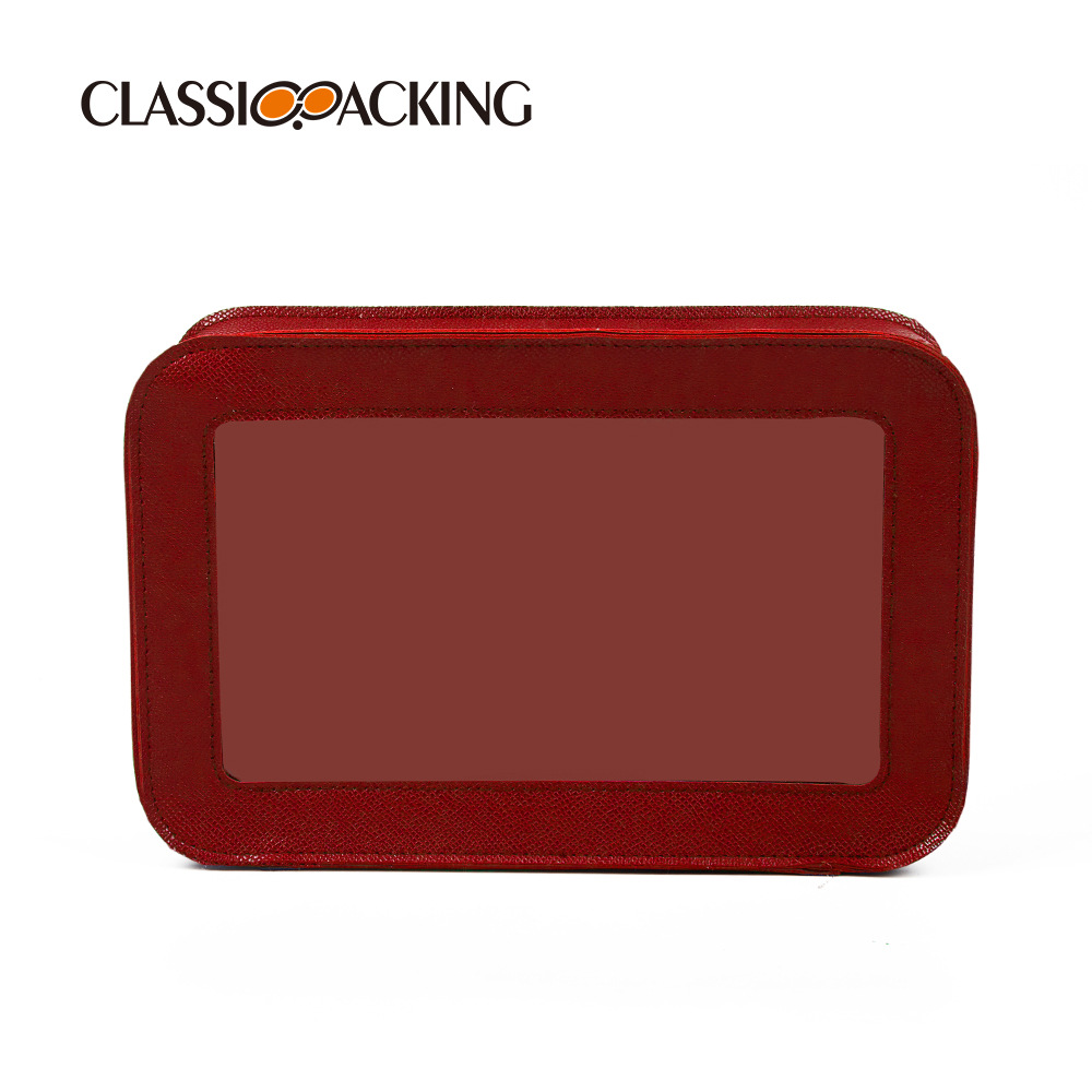 2025 bolsa de cosméticos transparente simple y elegante bolsa de almacenamiento de maquillaje de gran capacidad bolsa de lavado portátil portátil de alta calidad