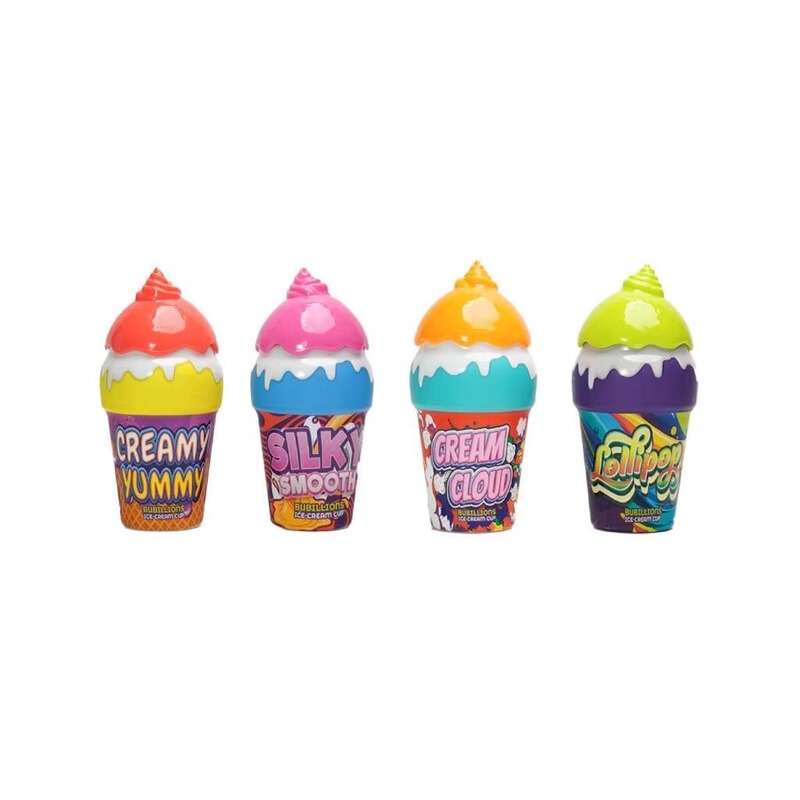 液体をこぼさないバブルイン子供用アイスクリームバブルボトルビーチバブル水ベビー夏の屋外バブルおもちゃ|undefined
