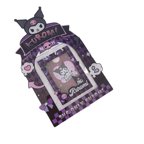 Acrylic stand photo frame Kuromi rotating stand student gift star photo desktop storage decorative ornaments