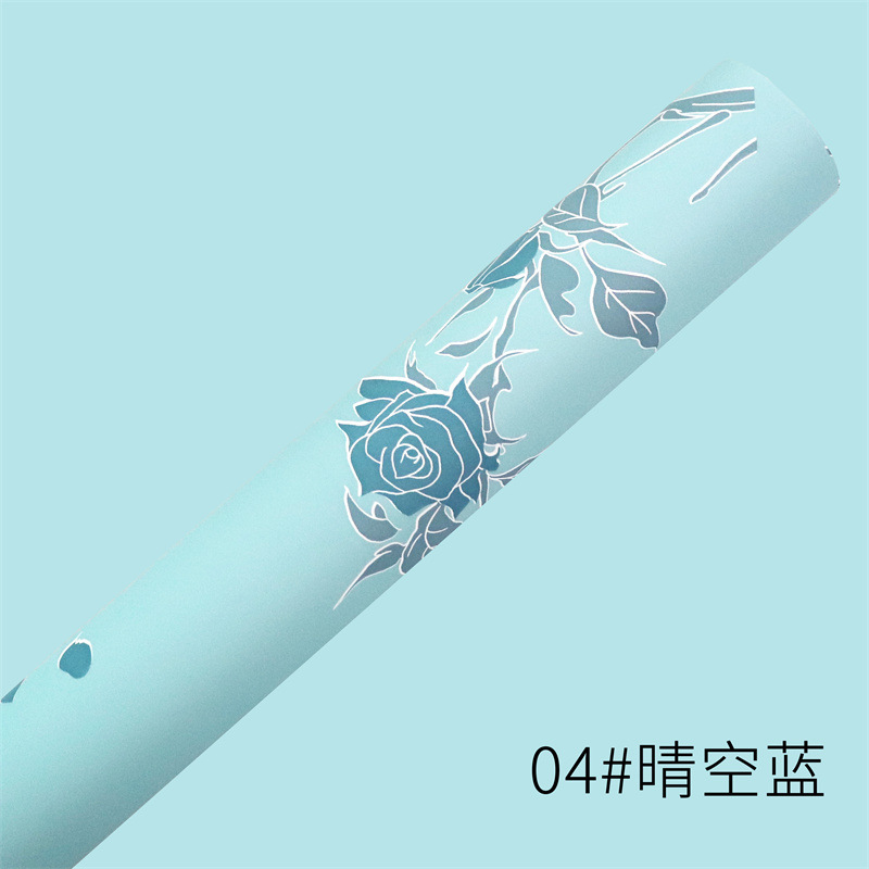 Flor fiesta fábrica al por mayor nuevos productos papilla de flores lipa oro flor florista sensación de alto nivel de paquete de flores envoltura de papel