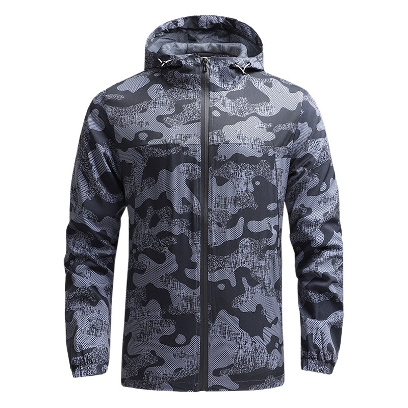 2021 Amazon chaqueta transfronteriza de primavera y otoño para hombres chaqueta casual delgada cazadora chaqueta deportiva al aire libre para hombres