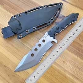 工厂现货战术刀户外一体龙骨高硬度刀具野外求生刀防身随身短刀