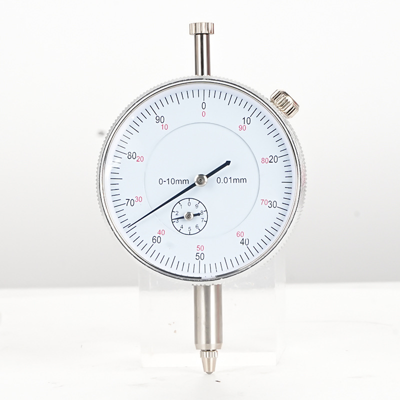 高精度百分表表头0 10mm 校表头测头精度0.01mm 机械高度计高度规