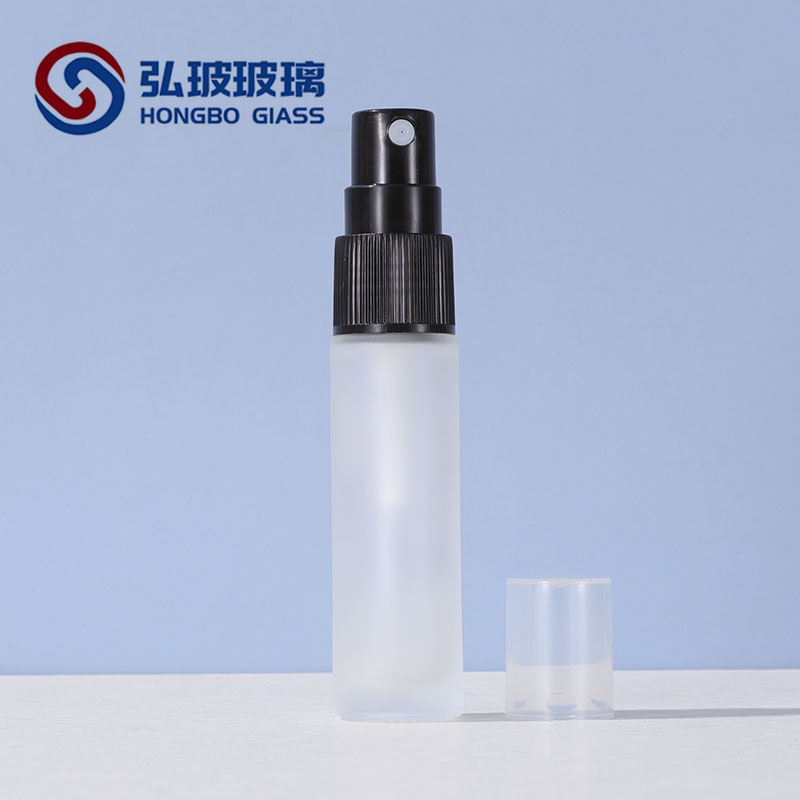 10ml de botella de spray de vidrio transparente botella de spray desinfectante regadera perfume sub-botella