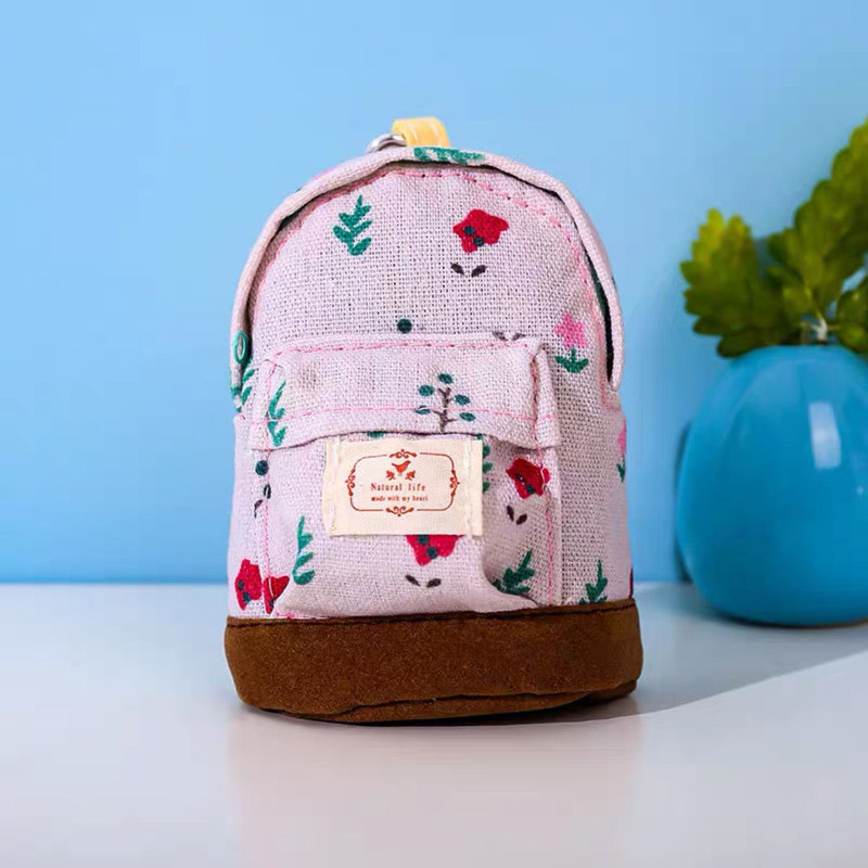 ズック小銭入れ小銭入れお花付きミニバッグかわいいかばん小銭入れ小銭入れ手持ちコインバッグ|undefined