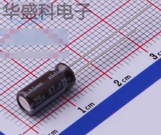 UPW1E470MDD 描述 47uF 25V 引线型铝电解电容 厂家直销