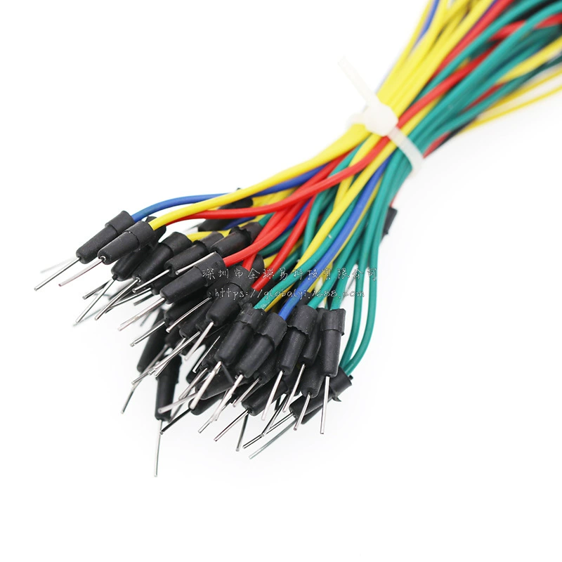 Breadboard line, adapter cable, bread, 65 pieces