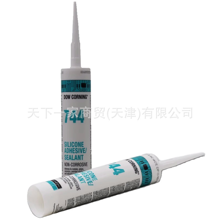道康宁744白色单组份、非流动性、湿度固化RTV密封胶300ml