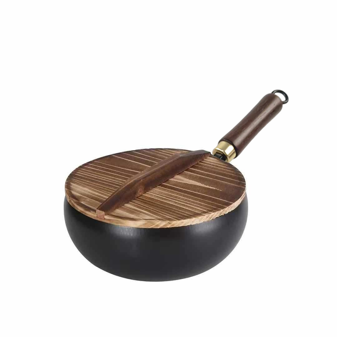 단일 냄비 24cm + 나무 뚜껑