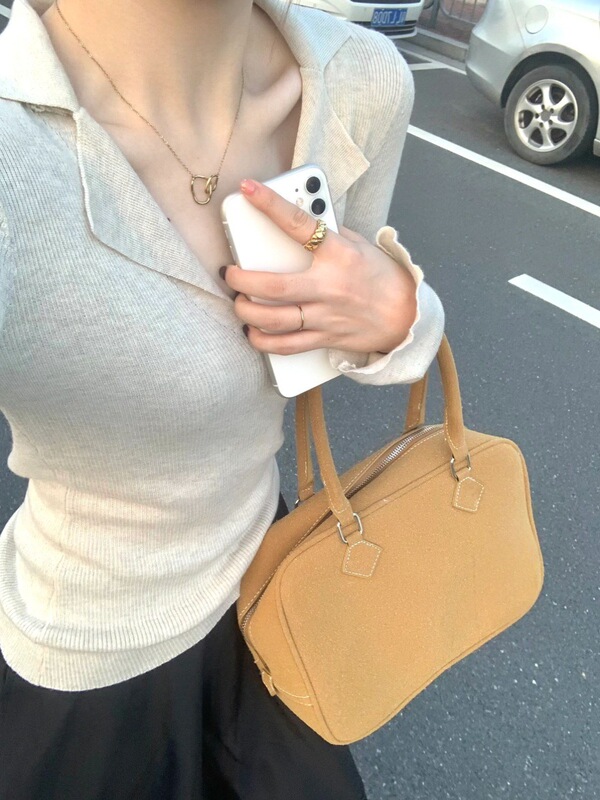v领翻领内搭打底衫女秋冬季薄款羊毛毛衣长袖针织衫修身紧身上衣|undefined