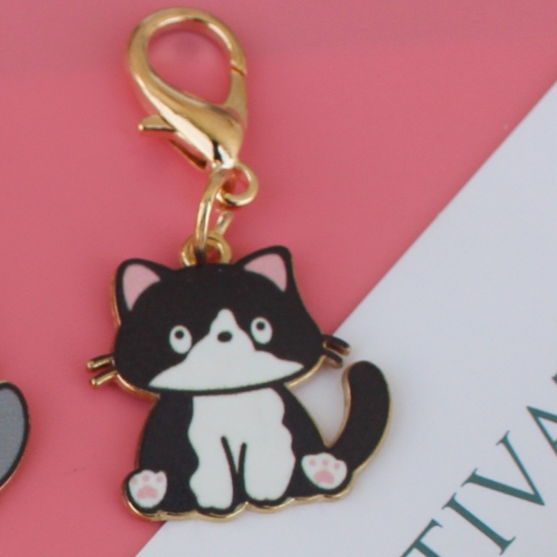 クロスボーダーの人気アニメのお利口な猫の鍵のペンダントの太った猫のイヤホンの殻のペンダントの包みは贈り物の現物を飾ります。|undefined