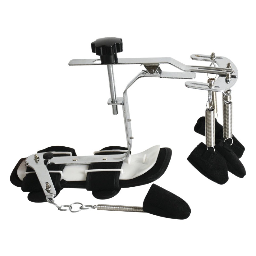 Equipo de entrenamiento de rehabilitación dedo flexible ejercitador agarre golpe hemiplejia mano fuerza primavera marco dedo placa