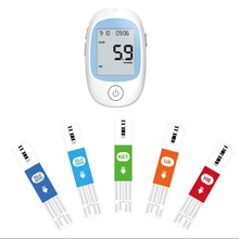 外贸5 in 1多功能血酮尿酸血糖血红蛋白分析仪英文Ketone meter