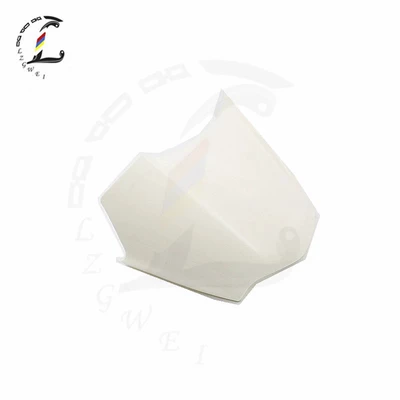 Xizang Man 250 Headlight: Motorcycle front windshield - white-windshield