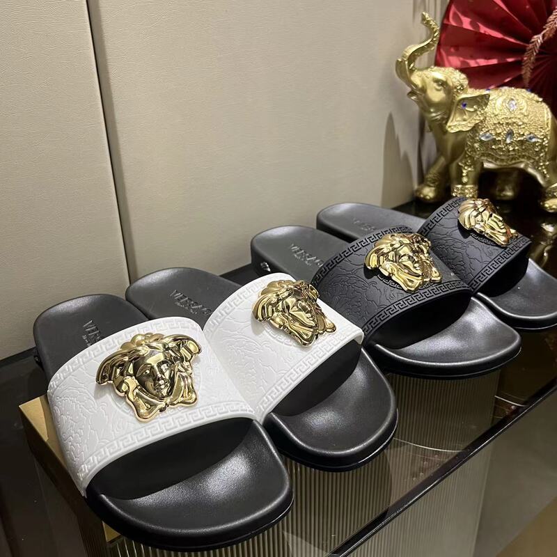 Slippers for Men, Summer Outings, Beach Foreign Trade, Cross-Border Slippers, Home Non-Slip, Wear-Resistant Couples, Trendy Sandals for Women