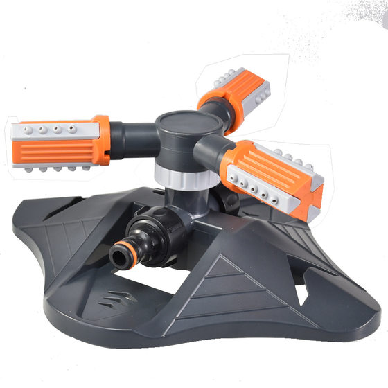 New Automatic Flower Watcher Cross-border Amazon in stock Garden Watering Lawn Gardening Irrigation Trigeminal Sprinkler