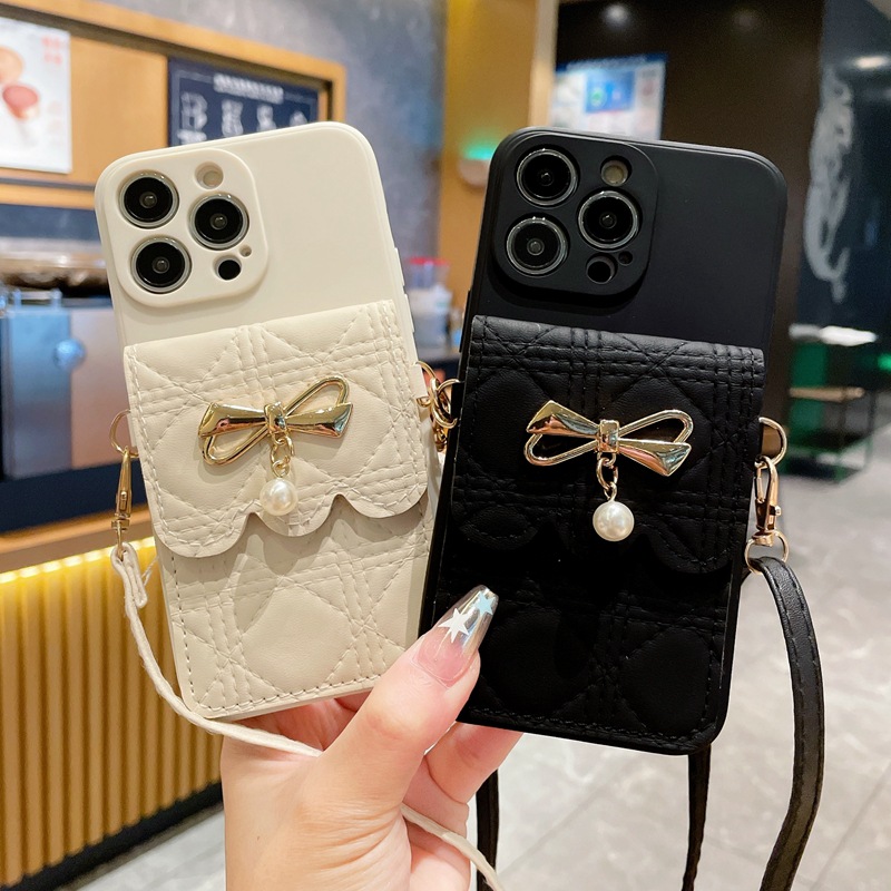 Luxury Protective Phone Case With Card Holder For Iphone Models_voghion.com